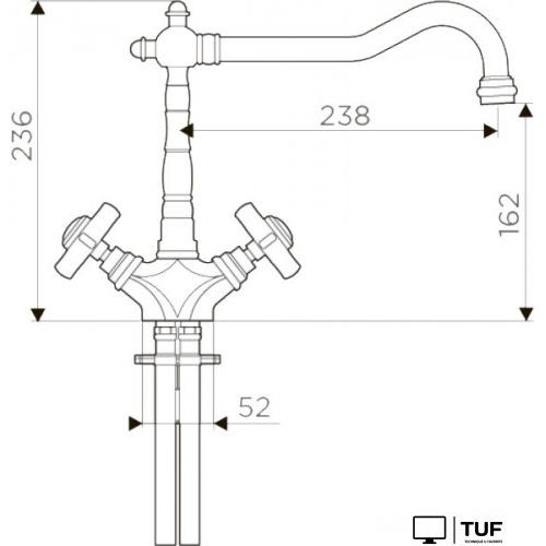 Смеситель Omoikiri Tokigawa-AB