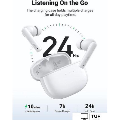 Наушники Ugreen HiTune T3 (белый)