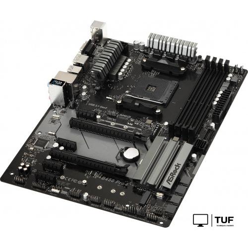 Материнская плата ASRock B450 Pro4