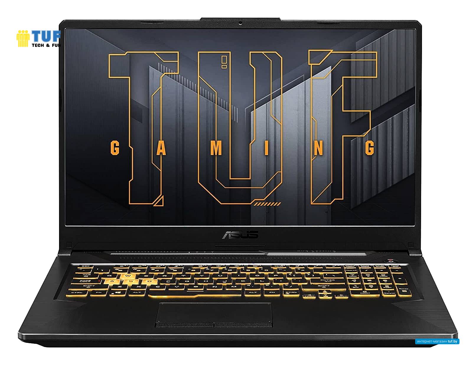 Игровой ноутбук ASUS TUF Gaming F17 FX706HC-HX007 90NR0733-M01720