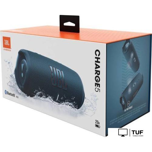 Беспроводная колонка JBL Charge 5 (синий)