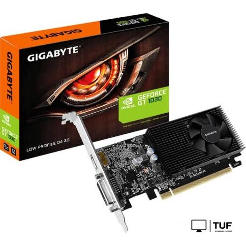 Видеокарта Gigabyte GeForce GT 1030 Low Profile 2GB DDR4