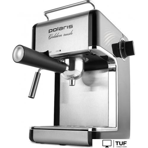 Рожковая кофеварка Polaris PCM 4006A Golden rush
