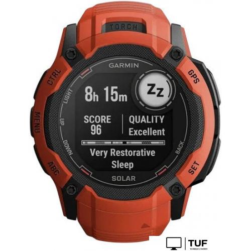 Умные часы Garmin Instinct 2x Solar (оранжевый)