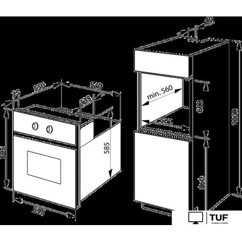 Электрический духовой шкаф Hansa BOEI68471