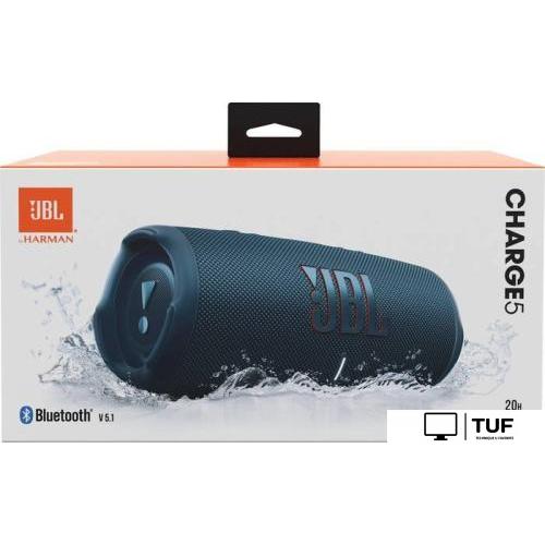 Беспроводная колонка JBL Charge 5 (синий)