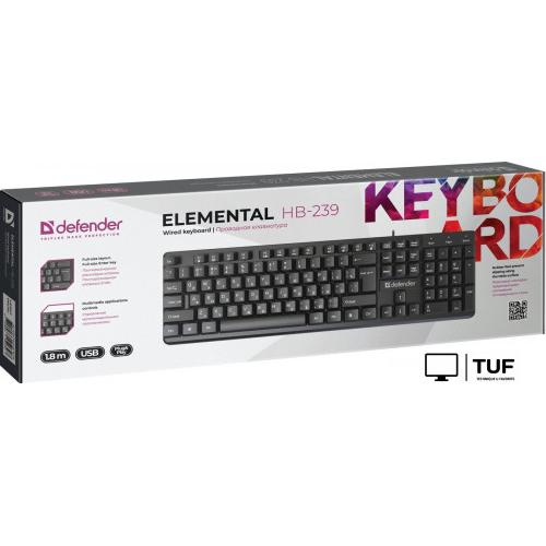 Клавиатура Defender Elemental HB-239