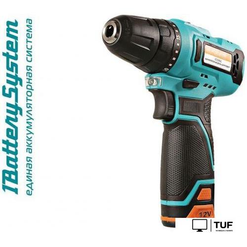 Дрель-шуруповерт Sturm CD1240C (с 2-мя АКБ, кейс)