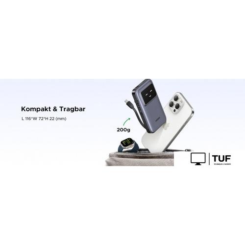 Внешний аккумулятор Ugreen PB511 10000mAh (серый)