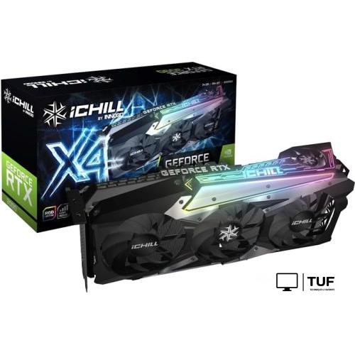 Видеокарта Inno3D GeForce RTX 3090 iChill X4 24GB GDDR6X C30904-246XX-1880VA36