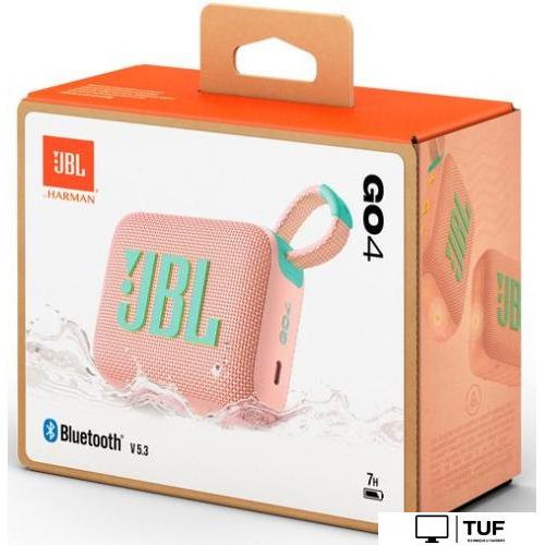 Беспроводная колонка JBL Go 4 (розовый)