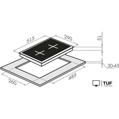 Варочная панель HOMSair HGS323S