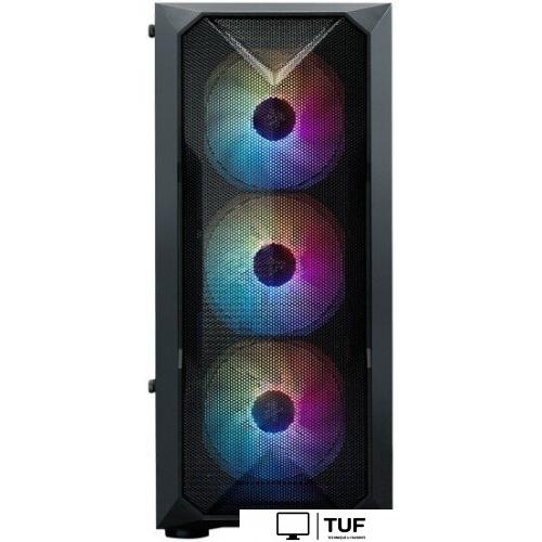 Корпус XASTRA A304 4FRGB (черный)