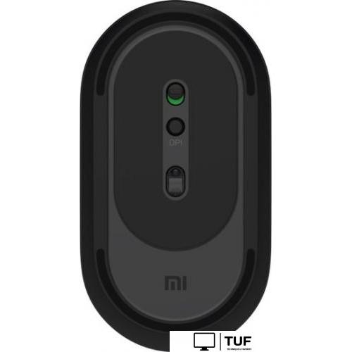 Мышь Xiaomi Mi Portable Mouse 2 (серебристый/белый)