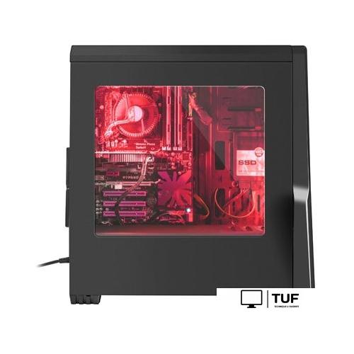 Корпус Genesis Titan 800 (красная подсветка)