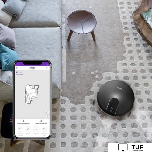 Робот-пылесос Kitfort KT-566