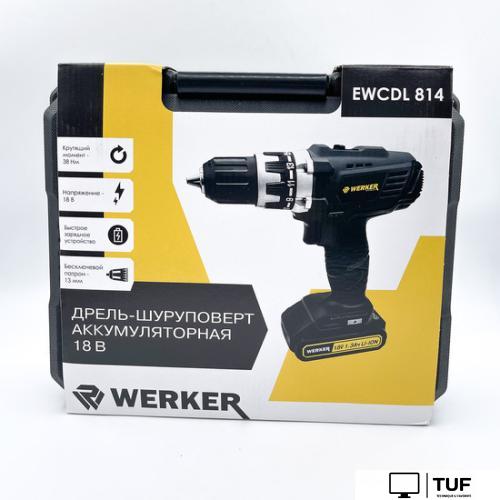 Дрель-шуруповерт Werker EWCDL 814 (с 1-им АКБ, кейс)