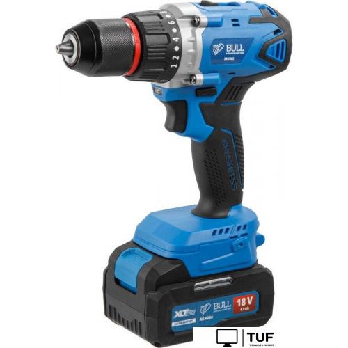 Дрель-шуруповерт Bull SR 1802 1329863 (с 2-мя АКБ, кейс)