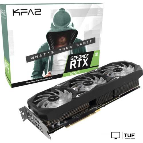 Видеокарта KFA2 GeForce RTX 3070 Ti SG 1-Click OC 37ISM6MD4BSK