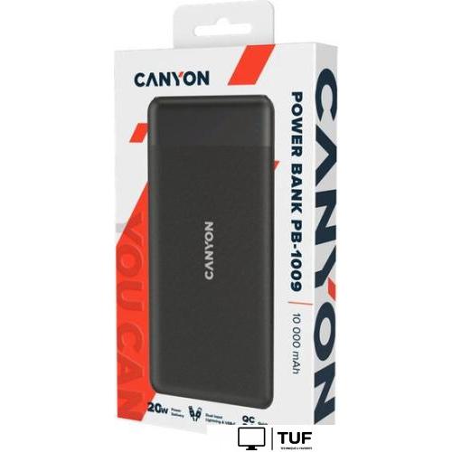 Внешний аккумулятор Canyon PB-109 10000mAh (черный)