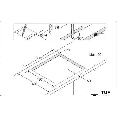 Варочная панель Samsung NZ64T3516CK