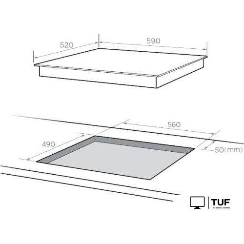 Варочная панель Midea MIH64516F
