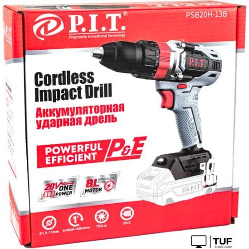 Ударная дрель-шуруповерт P.I.T. PSB20H-13B (без АКБ)