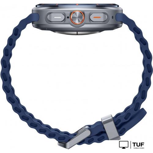 Умные часы Samsung Galaxy Watch Ultra 2025 47 мм LTE (синий титан)