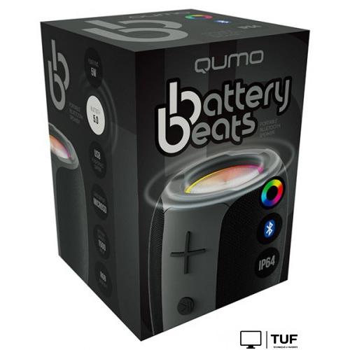 Беспроводная колонка QUMO BatteryBeats (черный)