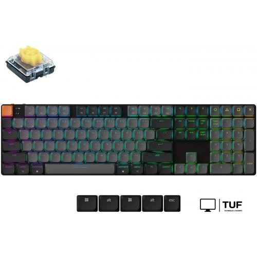 Клавиатура Keychron K5 Version 2 K5X-H4 (Gateron Low Profile Banana 2.0)