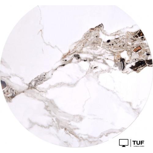 Журнальный столик Halmar Carina s (бежевый мрамор/орех)