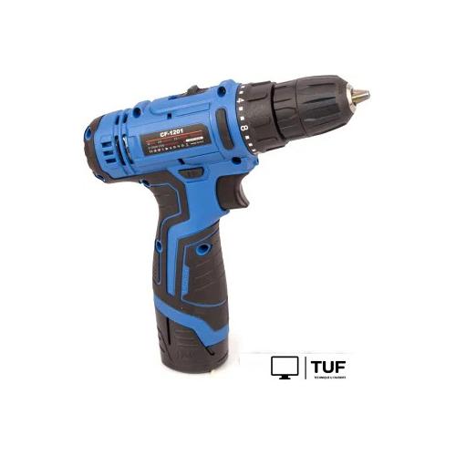 Дрель-шуруповерт Edon CF-1201 (с 2-мя АКБ, кейс, набор оснастки)