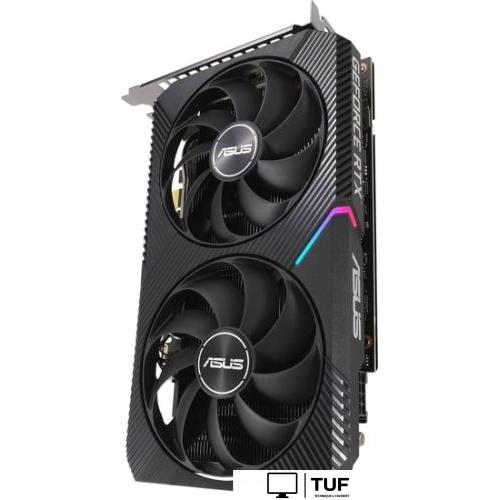 Видеокарта ASUS Dual GeForce RTX 3060 V2 OC 12GB GDDR6 DUAL-RTX3060-O12G-V2