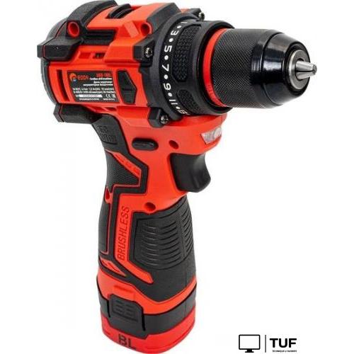 Дрель-шуруповерт Edon UAD-16BL (с 2-мя АКБ, кейс)