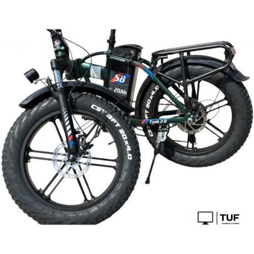 Электровелосипед Smart Balance Tank 2.0 2025 (зеленый)