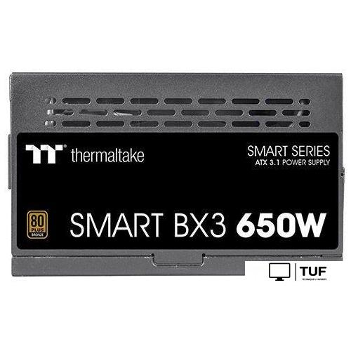 Блок питания Thermaltake Smart BX3 Bronze 650W PS-SPD-0650NNFABE-3