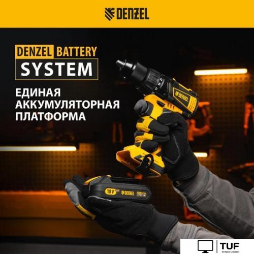 Дрель-шуруповерт Denzel BLDL-IB-18-0 26122 (без АКБ)