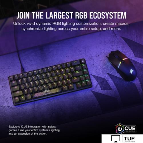 Клавиатура Corsair K65 Pro Mini (Corsair OPX, нет кириллицы)