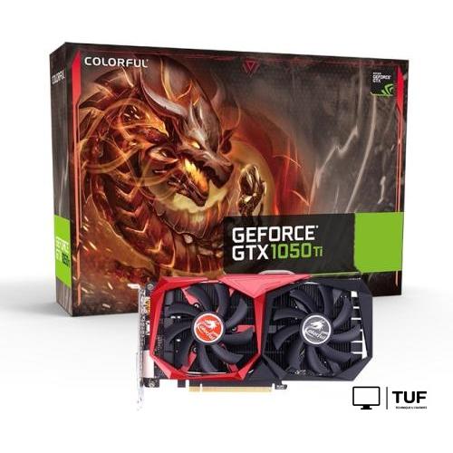 Видеокарта Colorful GeForce GTX 1050 Ti NB 4G-V