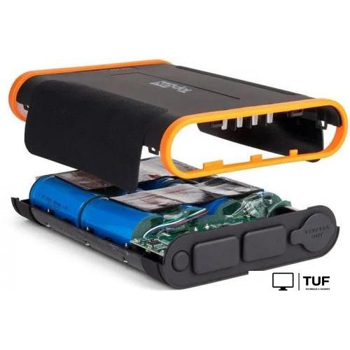 Внешний аккумулятор TopON TOP-X50 (черный/оранжевый)