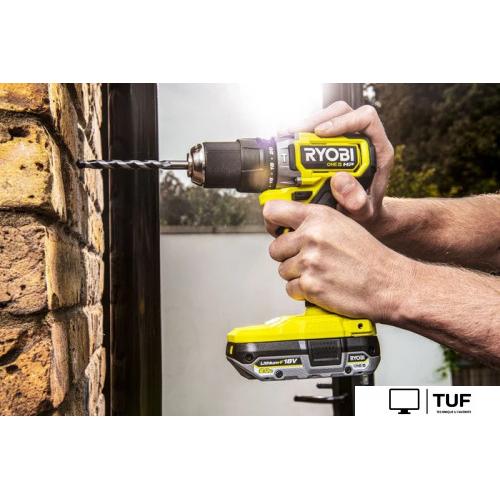 Ударная дрель-шуруповерт Ryobi HP RPD18C-242S 5133004983 (с 2-мя АКБ 4 Ah + 2 Ah, сумка)