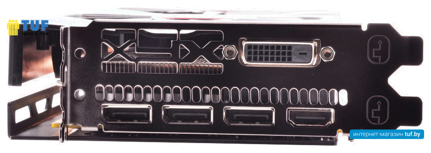 Видеокарта XFX Radeon RX 580 GTS BLK Ed. OC 8GB GDDR5 [RX-580P8DBD6]