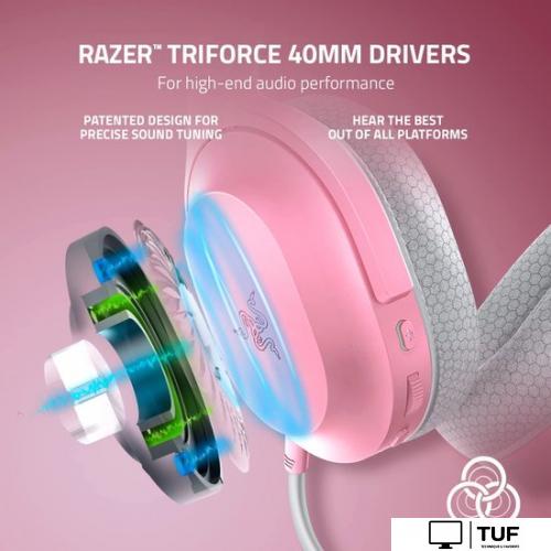 Наушники Razer Barracuda X 2022 (розовый)