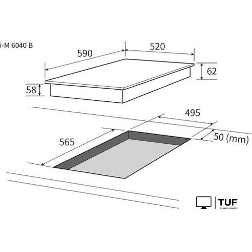 Варочная панель Nordfrost i-M 6040 B