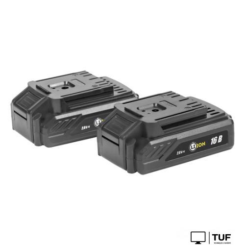 Дрель-шуруповерт Kolner KCD 16-2LC (с 2-мя АКБ, кейс)