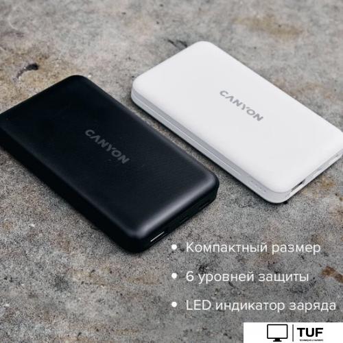 Внешний аккумулятор Canyon PB-1001 10000mAh (черный)