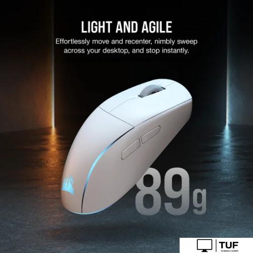 Игровая мышь Corsair M75 Wireless RGB White