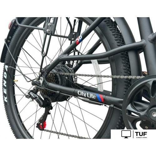 Электровелосипед Smart Balance City Lite 2025 (черный)