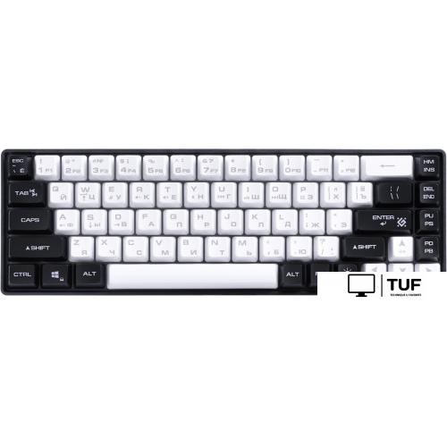 Клавиатура Defender Aris GK-349 (белый/черный)