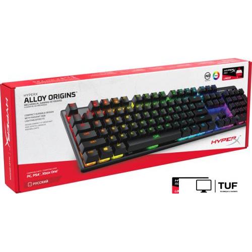 Клавиатура HyperX Alloy Origins (HyperX Red)